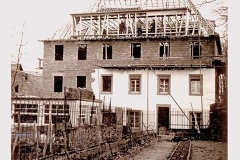 Umbau der Mühle 1932